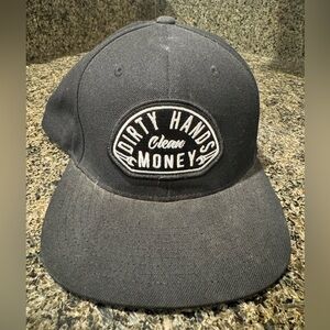 Dirty Hands Clean Money SnapBack hat